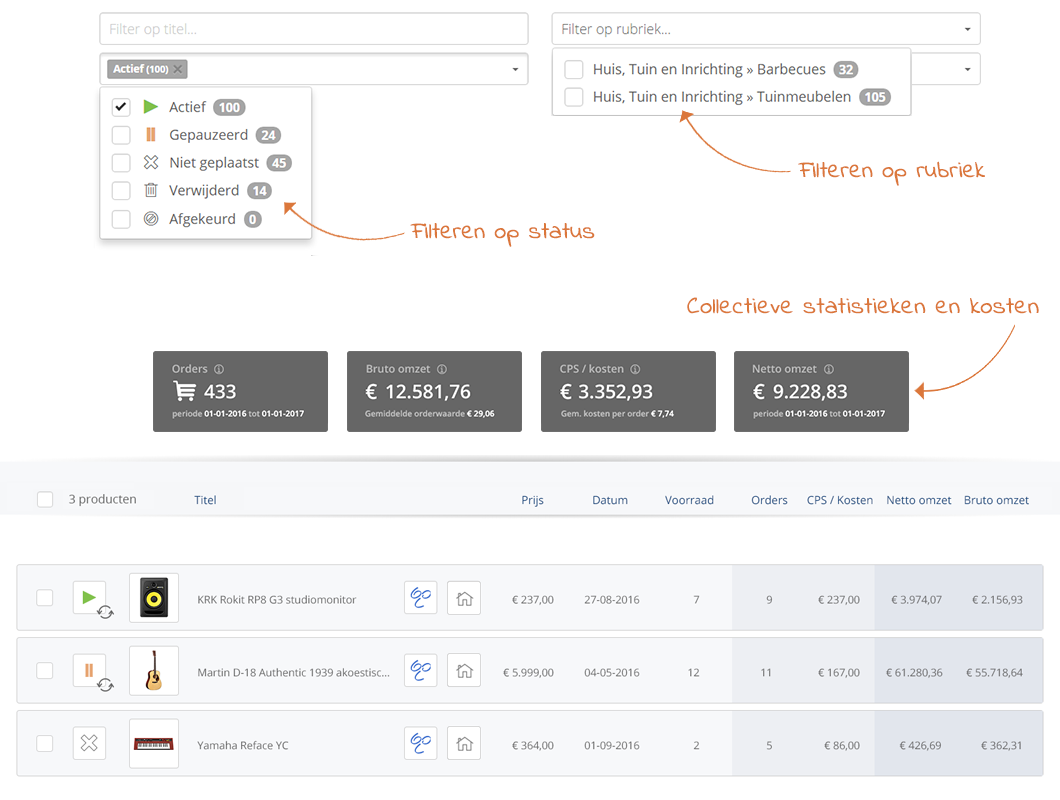 visual-index-dashboard Overzichtelijk beheer van je aanbod op bol.com | Bolfeed